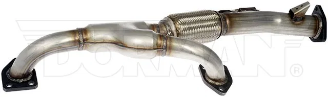 679-568 – DORMAN Exhaust Crossover Pipe, OE Replacement Polished Metallic Gray Stainless Steel 1.8 Inch Diameter With...
